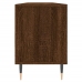 Mueble de TV madera contrachapada roble marrón 150x30x44,5 cm