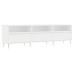 Mueble de TV madera contrachapada blanco 150x30x44,5 cm