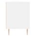 Mueble de TV madera contrachapada blanco 150x30x44,5 cm