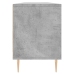 Mueble de TV madera contrachapada gris hormigón 150x30x44,5 cm