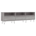 Mueble para TV madera contrachapada gris Sonoma 150x30x44,5 cm