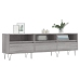 Mueble para TV madera contrachapada gris Sonoma 150x30x44,5 cm