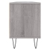 Mueble para TV madera contrachapada gris Sonoma 150x30x44,5 cm