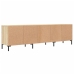 Mueble de TV madera contrachapada roble Sonoma 150x30x44,5 cm