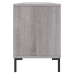 Mueble para TV madera contrachapada gris Sonoma 150x30x44,5 cm