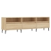 Mueble de TV madera contrachapada roble Sonoma 150x30x44,5 cm