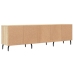 Mueble de TV madera contrachapada roble Sonoma 150x30x44,5 cm