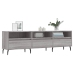 Mueble para TV madera contrachapada gris Sonoma 150x30x44,5 cm