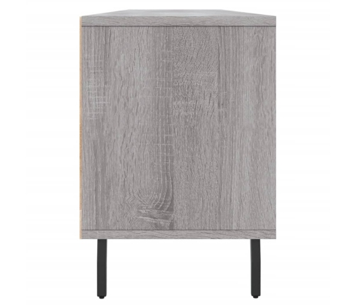 Mueble para TV madera contrachapada gris Sonoma 150x30x44,5 cm