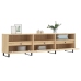 Mueble de TV madera contrachapada roble Sonoma 150x30x44,5 cm