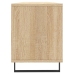 Mueble de TV madera contrachapada roble Sonoma 150x30x44,5 cm