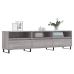 Mueble para TV madera contrachapada gris Sonoma 150x30x44,5 cm