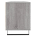 Mueble para TV madera contrachapada gris Sonoma 150x30x44,5 cm