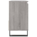 Armario de baño madera contrachapada gris Sonoma 65x33x60 cm