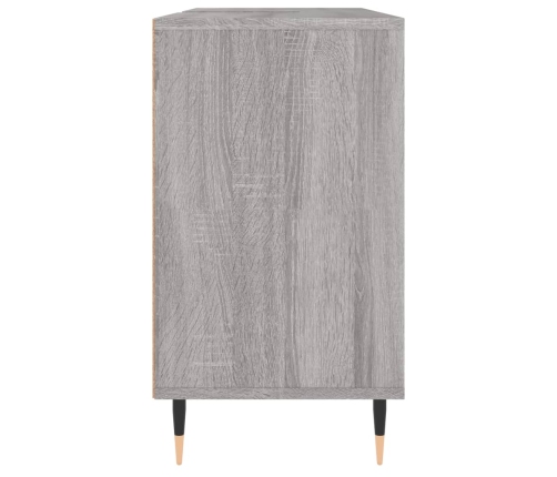 Mueble de baño madera de ingeniería gris Sonoma 80x33x60 cm