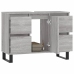 Mueble de baño madera de ingeniería gris Sonoma 80x33x60 cm