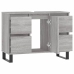 Mueble de baño madera de ingeniería gris Sonoma 80x33x60 cm