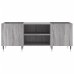 Mueble para discos madera contrachapada gris sonoma 121x38x48cm