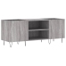 Mueble para discos madera contrachapada gris sonoma 121x38x48cm