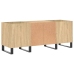 Mueble discos madera contrachapada roble sonoma 121x38x48 cm