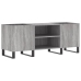 Mueble para discos madera contrachapada gris sonoma 121x38x48cm