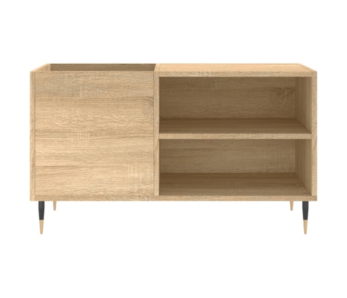 Mueble de discos madera de ingeniería roble Sonoma 85x38x48 cm