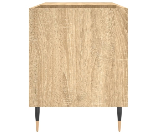 Mueble de discos madera de ingeniería roble Sonoma 85x38x48 cm