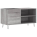 Mueble de discos madera de ingeniería gris Sonoma 85x38x48 cm