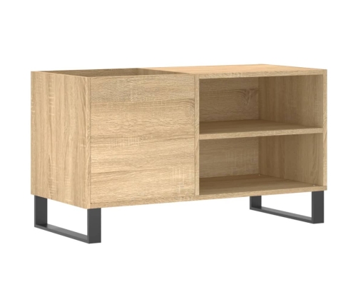 Mueble de discos madera de ingeniería roble Sonoma 85x38x48 cm