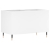 Mueble para discos madera contrachapada blanco 74,5x38x48 cm