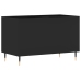 Mueble para discos madera contrachapada negro 74,5x38x48 cm