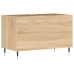 Mueble discos madera contrachapada roble Sonoma 74,5x38x48 cm