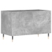 Mueble discos madera contrachapada gris hormigón 74,5x38x48 cm