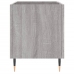 Mueble discos madera contrachapada gris sonoma 74,5x38x48 cm