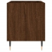 Mueble discos madera contrachapada roble marrón 74,5x38x48 cm