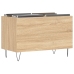 Mueble discos madera contrachapada roble Sonoma 74,5x38x48 cm