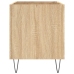 Mueble discos madera contrachapada roble Sonoma 74,5x38x48 cm