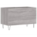 Mueble discos madera contrachapada gris sonoma 74,5x38x48 cm