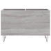 Mueble discos madera contrachapada gris sonoma 74,5x38x48 cm