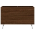 Mueble discos madera contrachapada roble marrón 74,5x38x48 cm