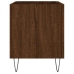 Mueble discos madera contrachapada roble marrón 74,5x38x48 cm