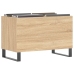 Mueble discos madera contrachapada roble Sonoma 74,5x38x48 cm