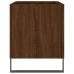 Mueble discos madera contrachapada roble marrón 74,5x38x48 cm