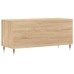 Mueble discos madera contrachapada roble Sonoma 100x38x48 cm