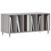 Mueble para discos madera contrachapada gris Sonoma 100x38x48cm