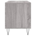 Mueble para discos madera contrachapada gris Sonoma 100x38x48cm