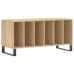 Mueble discos madera contrachapada roble Sonoma 100x38x48 cm