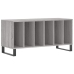 Mueble para discos madera contrachapada gris Sonoma 100x38x48cm