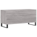 Mueble para discos madera contrachapada gris Sonoma 100x38x48cm