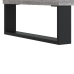 Mueble para discos madera contrachapada gris Sonoma 100x38x48cm